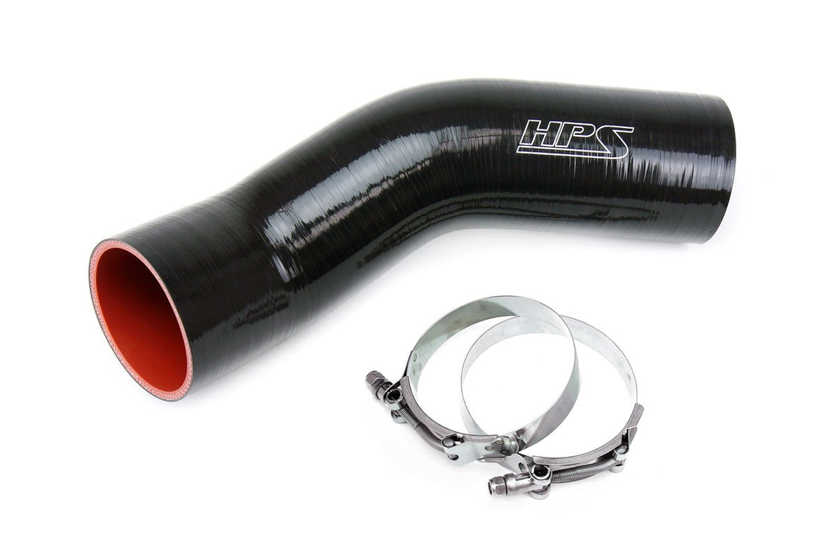 HPS Black Silicone Air Intake Hose Kit for 1993-1994 Toyota Land Cruiser FJ80 4.5L 1FZ-FE