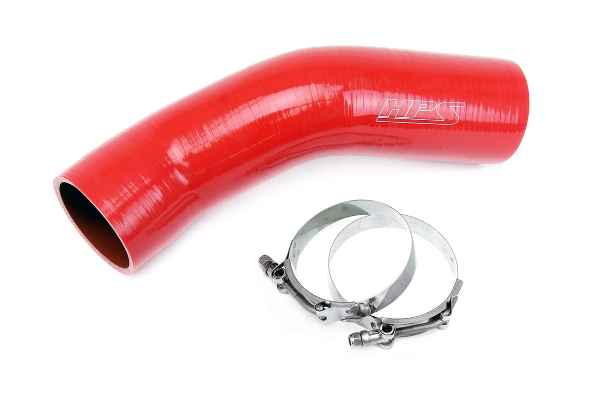 HPS Red Silicone Air Intake Hose Kit for 1993-1994 Toyota Land Cruiser FJ80 4.5L 1FZ-FE