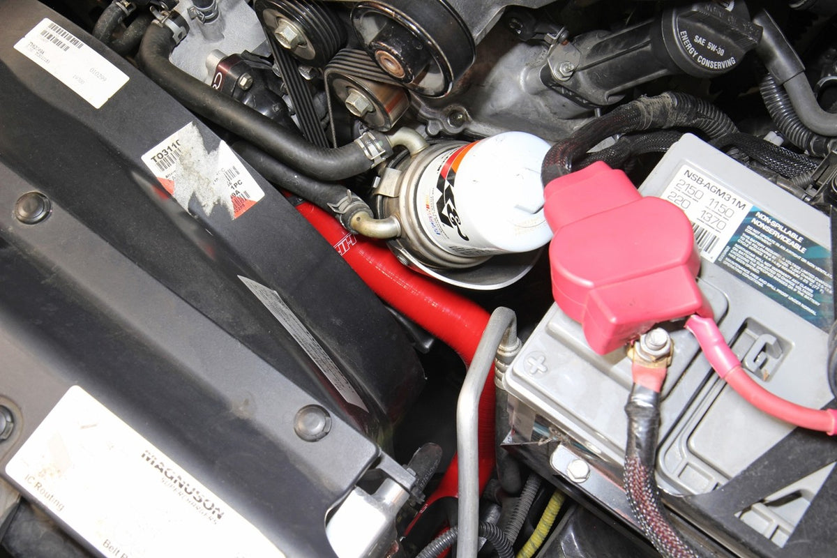 HPS Red 3-Ply Silicone Lower Radiator Coolant Hose For 05-15 Tacoma 4.0L V6 Supercharged