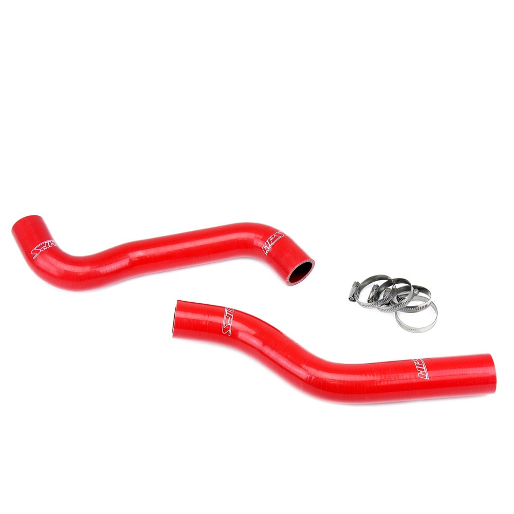 HPS Red 3-Ply Reinforced Silicone Radiator Hose Kit 57-1887-RED 57-1887-RED