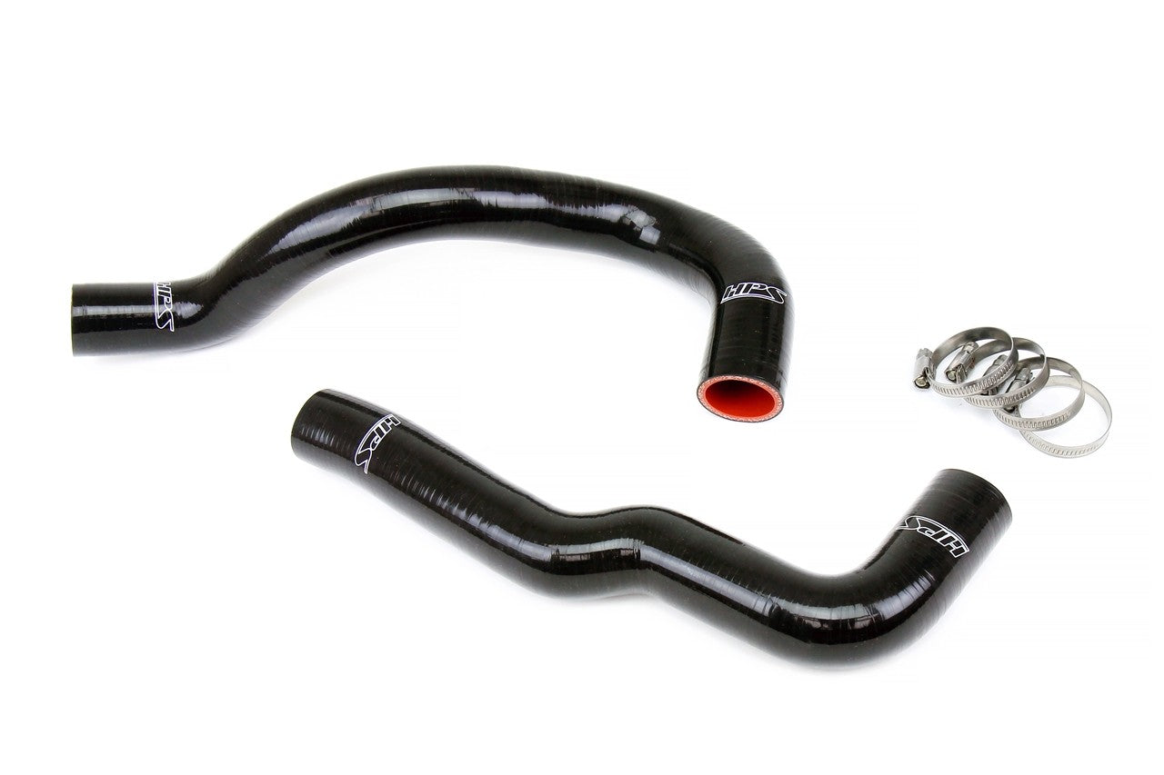 HPS Performance 57-1936-BLK Silicone Radiator Coolant Hose Kit For 01-05 Lexus IS300 with 2JZ VVTi Swap