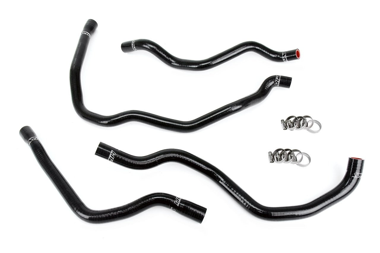 HPS Silicone Black Heater Hose Kit 00-06 BMW E46 2.5L 2.8L 3.0L 57-1937-BLK