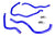 HPS Silicone Blue Heater Hose Kit BMW E46 3-Series M52TU/M54 57-1937-BLUE