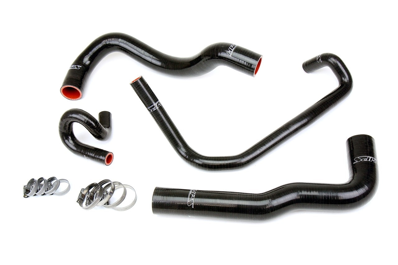 HPS Performance 57-1960-BLK Silicone Radiator Coolant Hose Kit For 01-05 Lexus IS300 1JZ-GTE VVTi JZS171 Crown