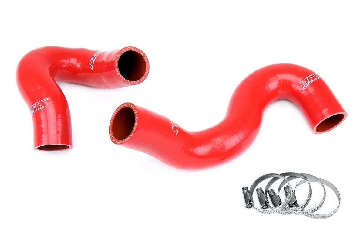 HPS Red Radiator Hose Kit 12-14 Audi A6 A7 Quattro 3.0L Turbo C7 57-1968-RED