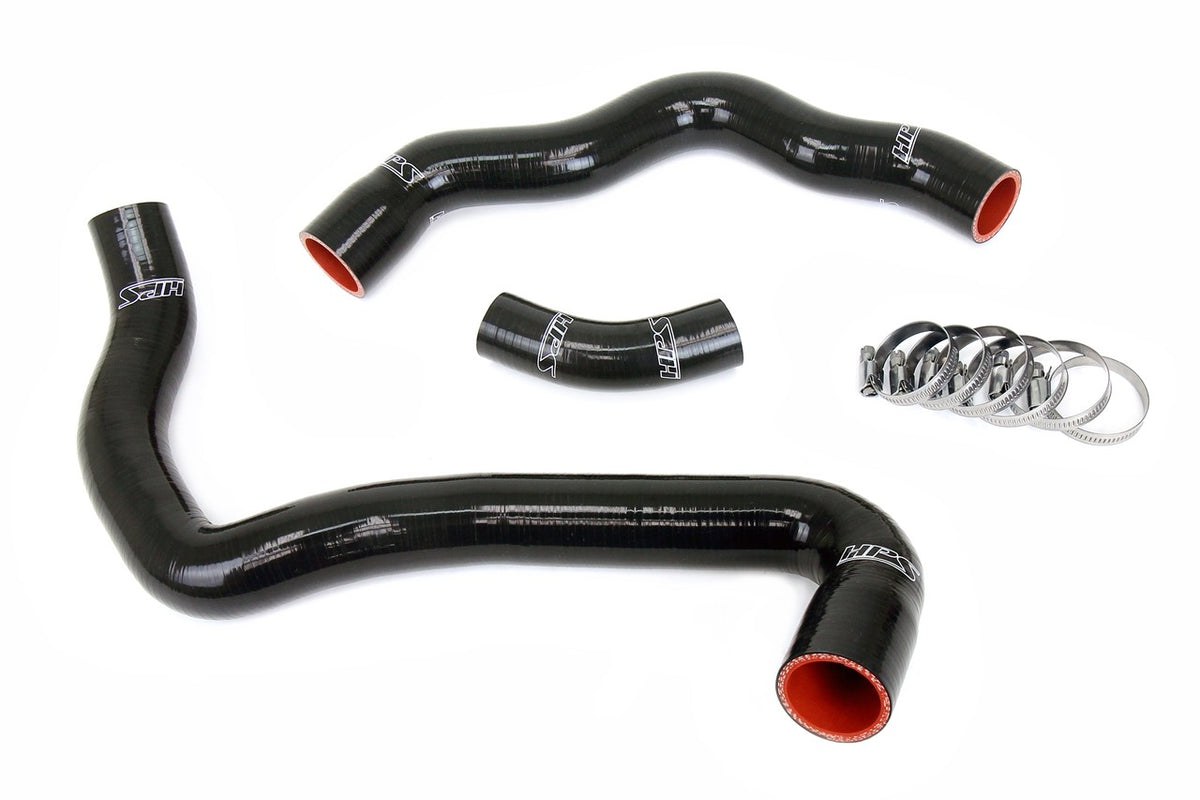 HPS Black Silicone Radiator Hose Kit for 1997-1998 Mercedes-Benz C230 2.3L NA