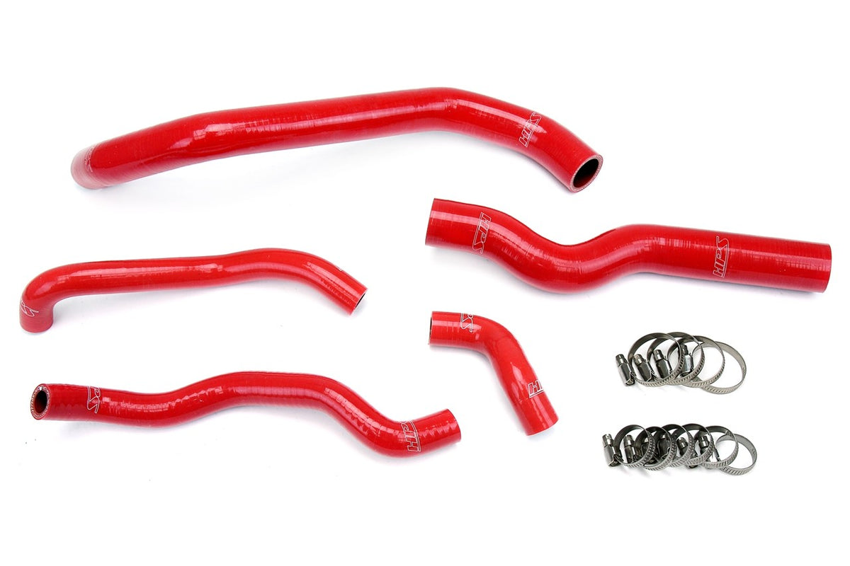 HPS Red Silicone Radiator + Heater Hose Kit for 2006-2009 Infiniti M35 3.5L V6