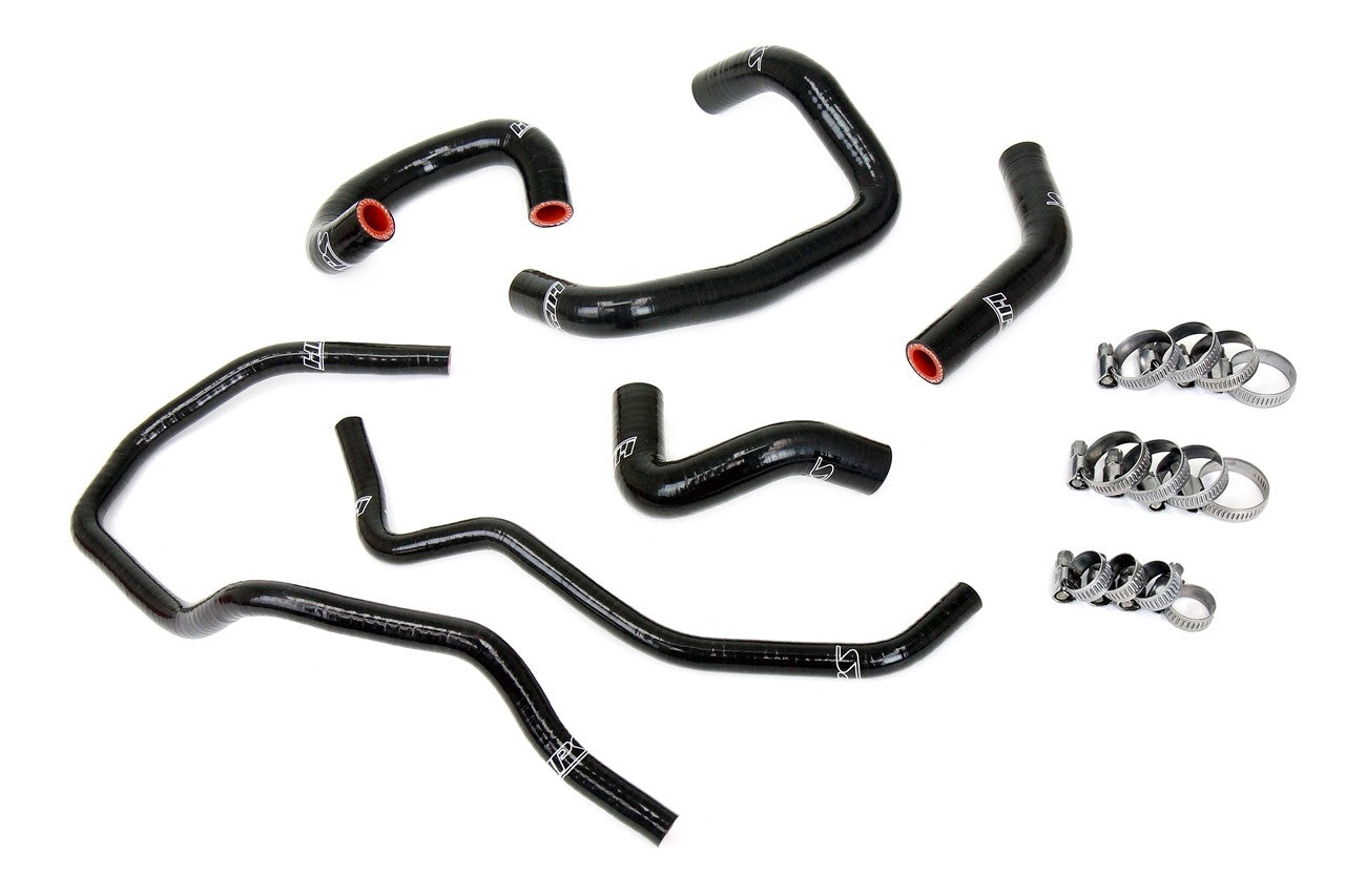 HPS Black Silicone Heater Hose Kit for 1993-1998 Toyota Supra 3.0L Non Turbo