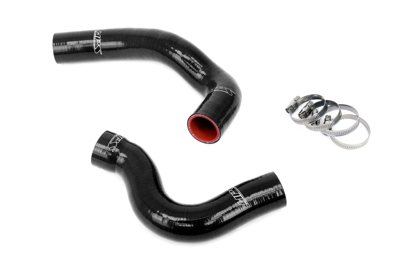 HPS Performance 57-2029-BLK Silicone Radiator Coolant Hose Kit For 87-93 Benz 260E 300CE 300E 300TE