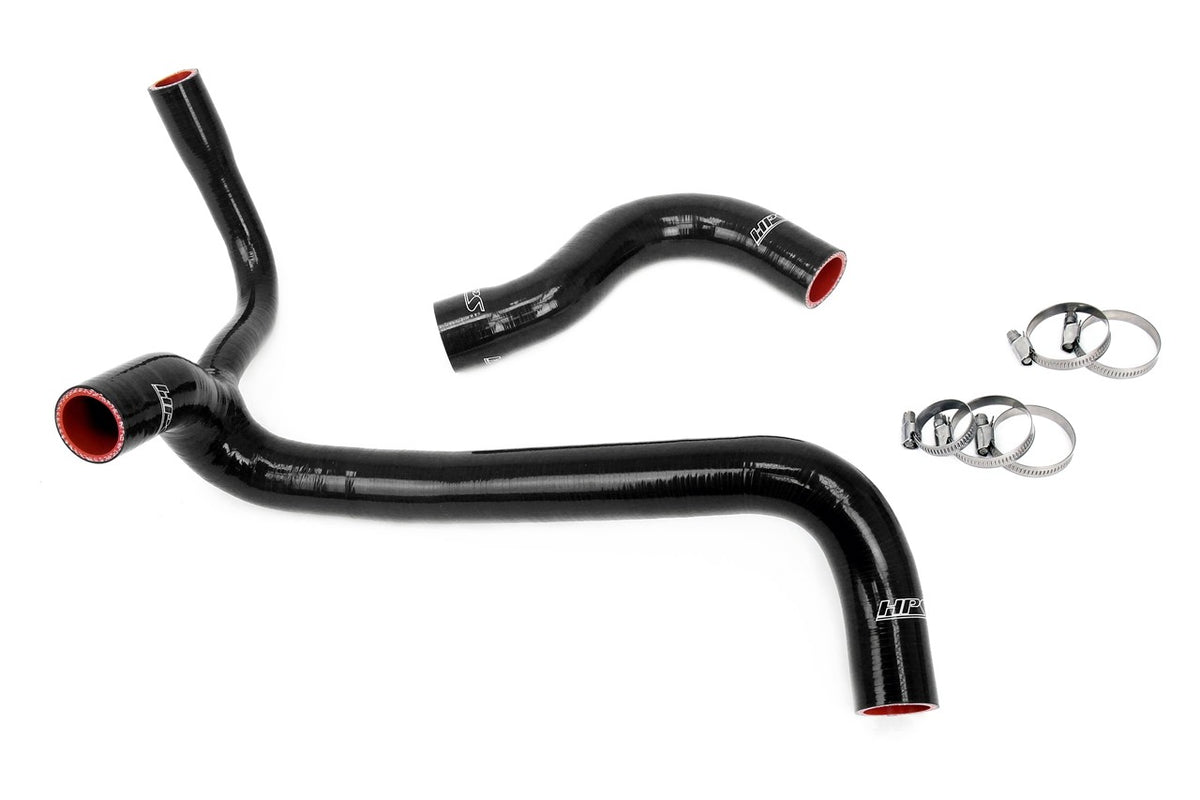 HPS Black Silicone Radiator Hose Kit for 1984-1993 Mercedes-Benz 190E 2.3 Sedan 2.3L SOHC