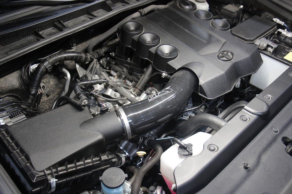 HPS Black Silicone Post MAF Air Intake Hose Kit For 10–24 Toyota 4Runner / 10–14 FJ Cruiser 4.0L V6