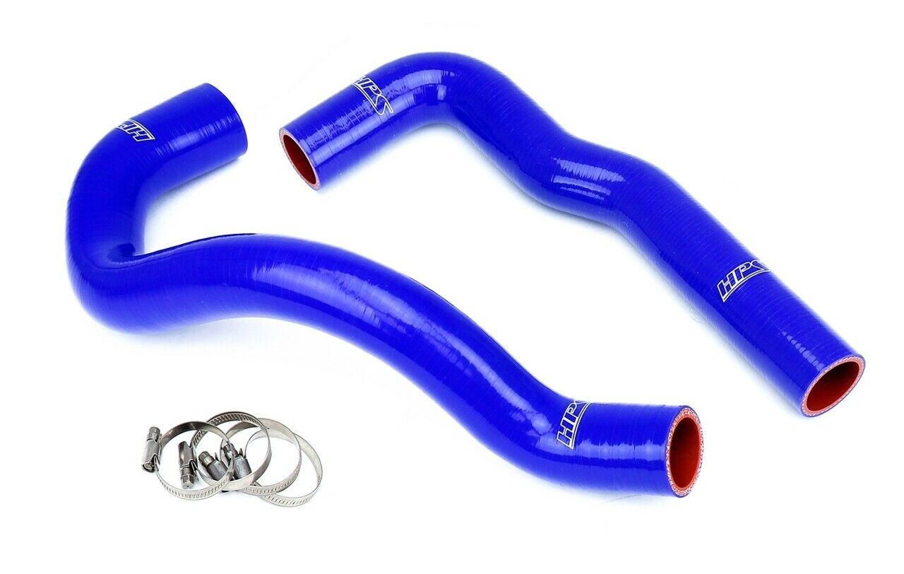 HPS Blue 3-Ply Silicone Radiator Coolant Hose Kit For 01-05 Lexus IS300 with 1JZ-GTE Swap
