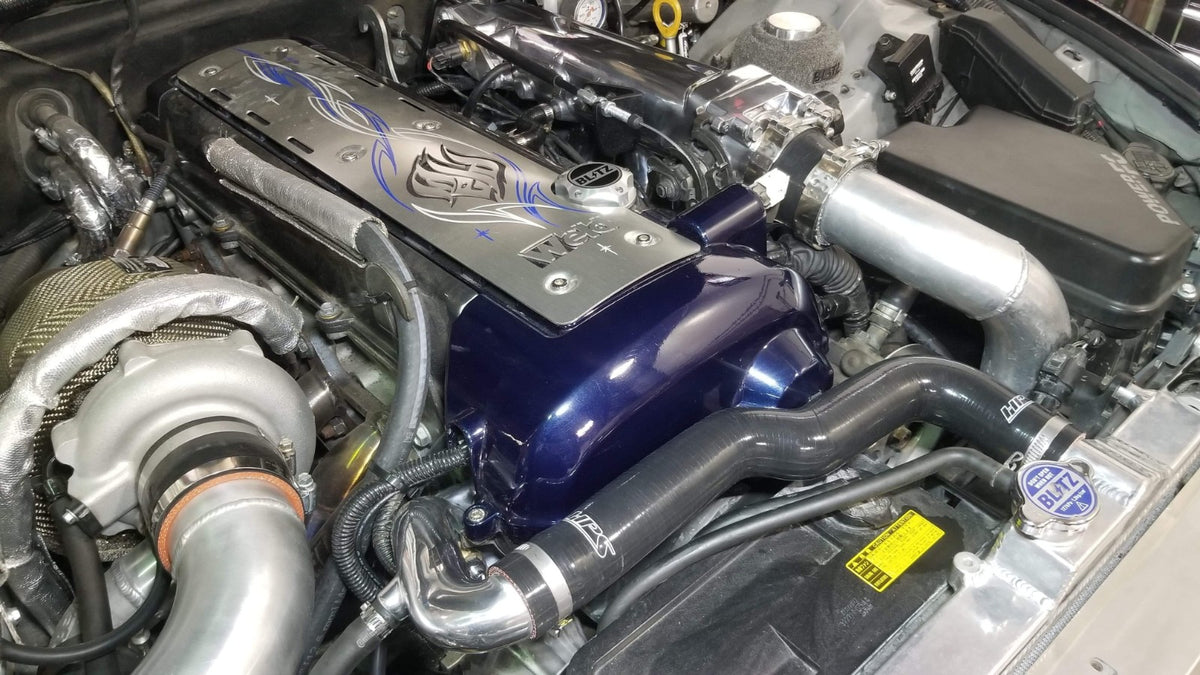 HPS Blue 3-Ply Silicone Radiator Coolant Hose Kit For 01-05 Lexus IS300 with 1JZ-GTE Swap