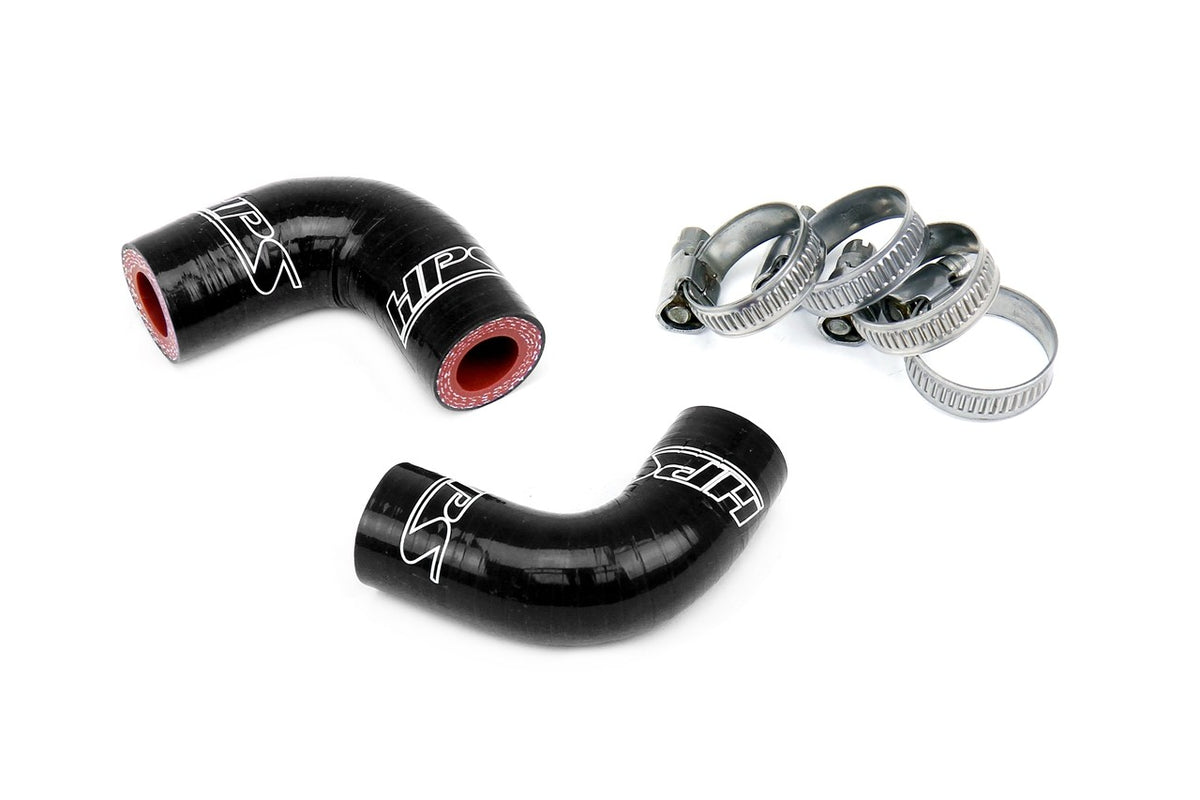 HPS Black Silicone Oil Cooler Elbow Hose Kit for 2003-2006 Dodge Ram 2500 Pickup Cummins 5.9L Diesel Turbo