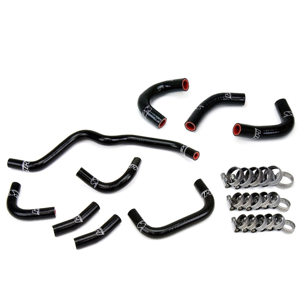 HPS Black Oil Cooler+Throttle Body Hose kit 00-05 S2000 2.0L F20C AP1 57-2079-BLK