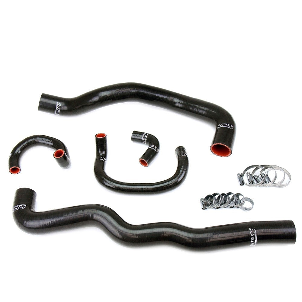 HPS Performance 57-2082-BLK Silicone Radiator/Heater Coolant Hose Kit For 98-05 Lexus GS300 GS400 2JZ-GTE VVT-i Swap