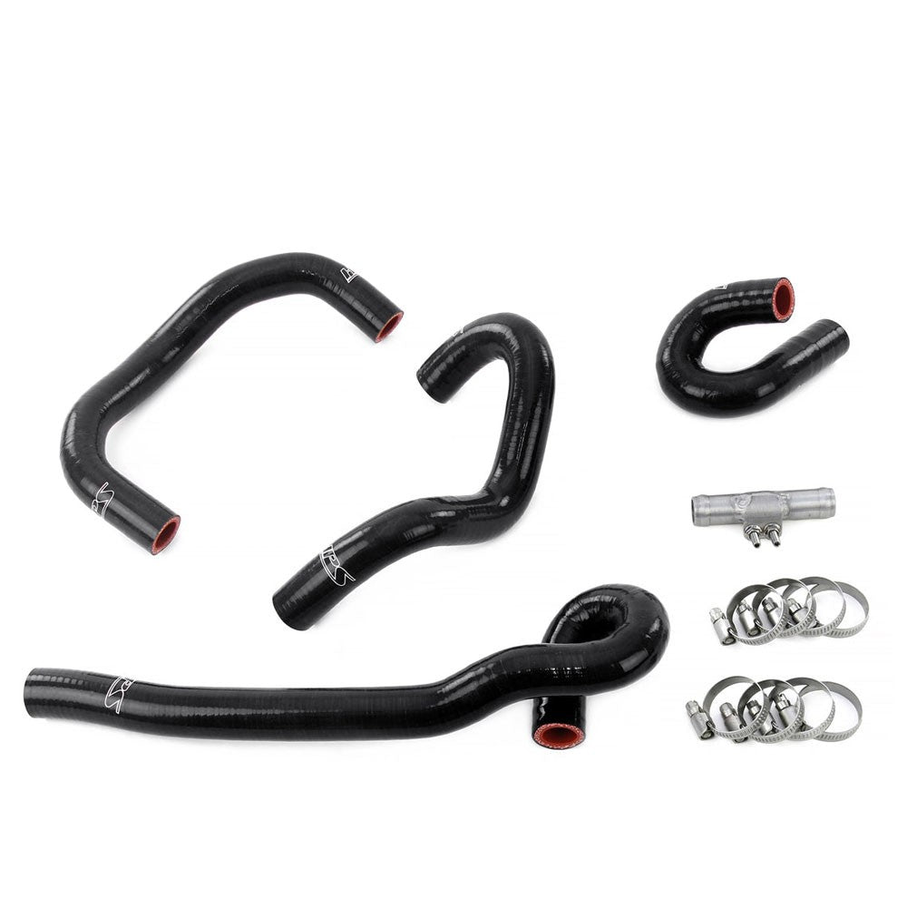 HPS Performance 57-2093-BLK Silicone Heater Coolant Hose Kit For 95-98 Nissan Skyline GTR R33 RB26DETT