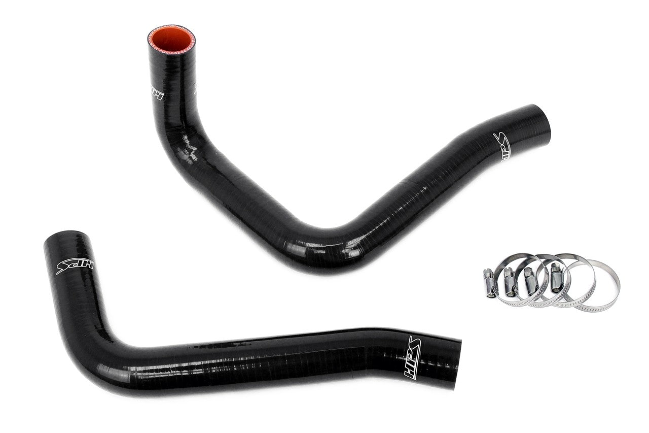 HPS Performance 57-2094-BLK Silicone Lower & Upper Radiator Coolant Hose Kit For 07-09 Toyota FJ Cruiser 4.0L V6 Supercharged
