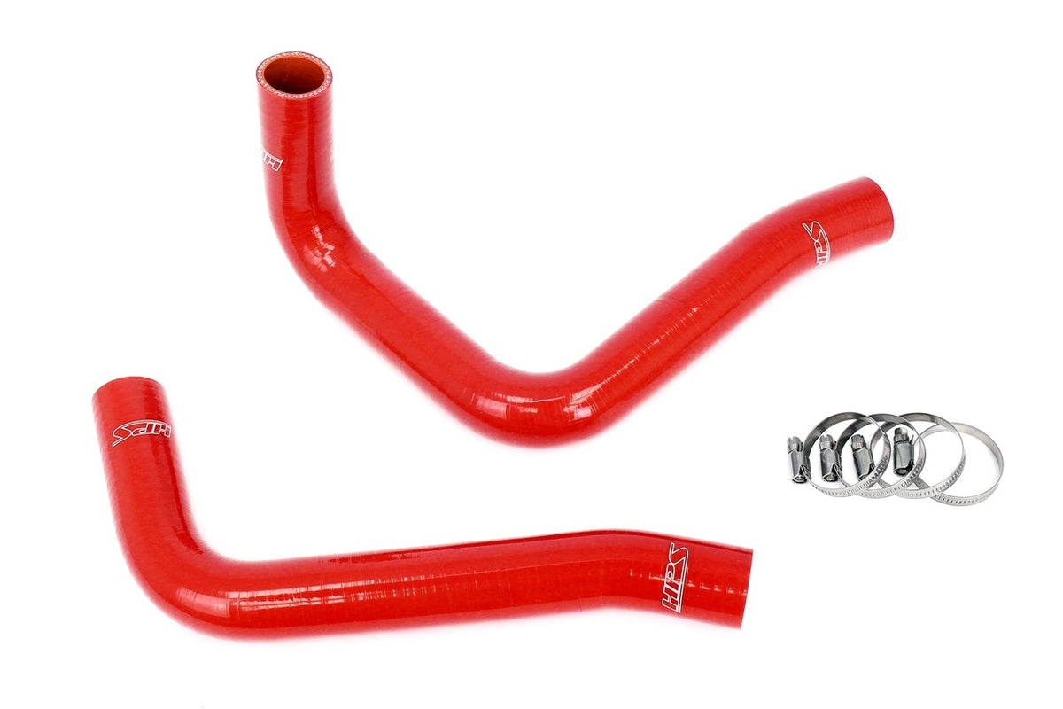 HPS Red Silicone Radiator Hose Kit for 2007-2009 Toyota FJ Cruiser 4.0L V6 Supercharged