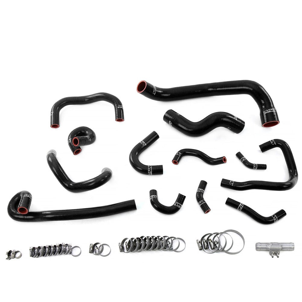 HPS 57-2135-BLK Radiator+Heater+Ancillary Hose Skyline GTR R33 57-2135-BLK