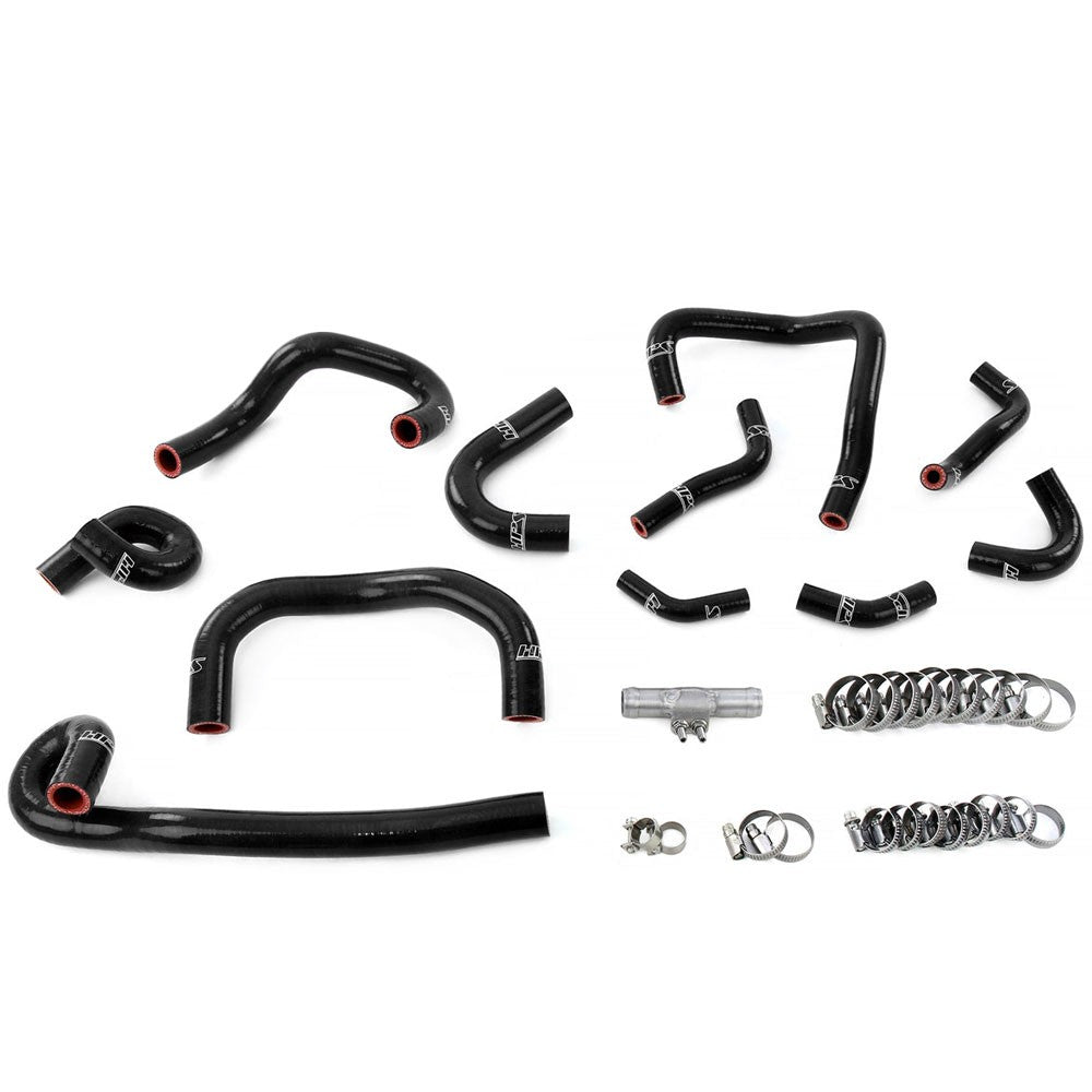 HPS Performance 57-2139-BLK Silicone Heater/Ancillary Coolant Hose For 95-98 Nissan Skyline GTR R33 RB26DETT