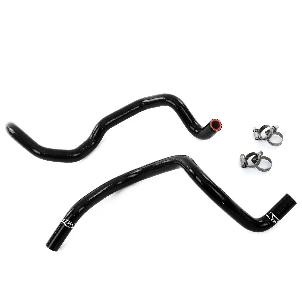 HPS Performance 57-2140H-BLK Silicone Heater Coolant Hose Kit For Subaru 10-14 Outback / Legacy