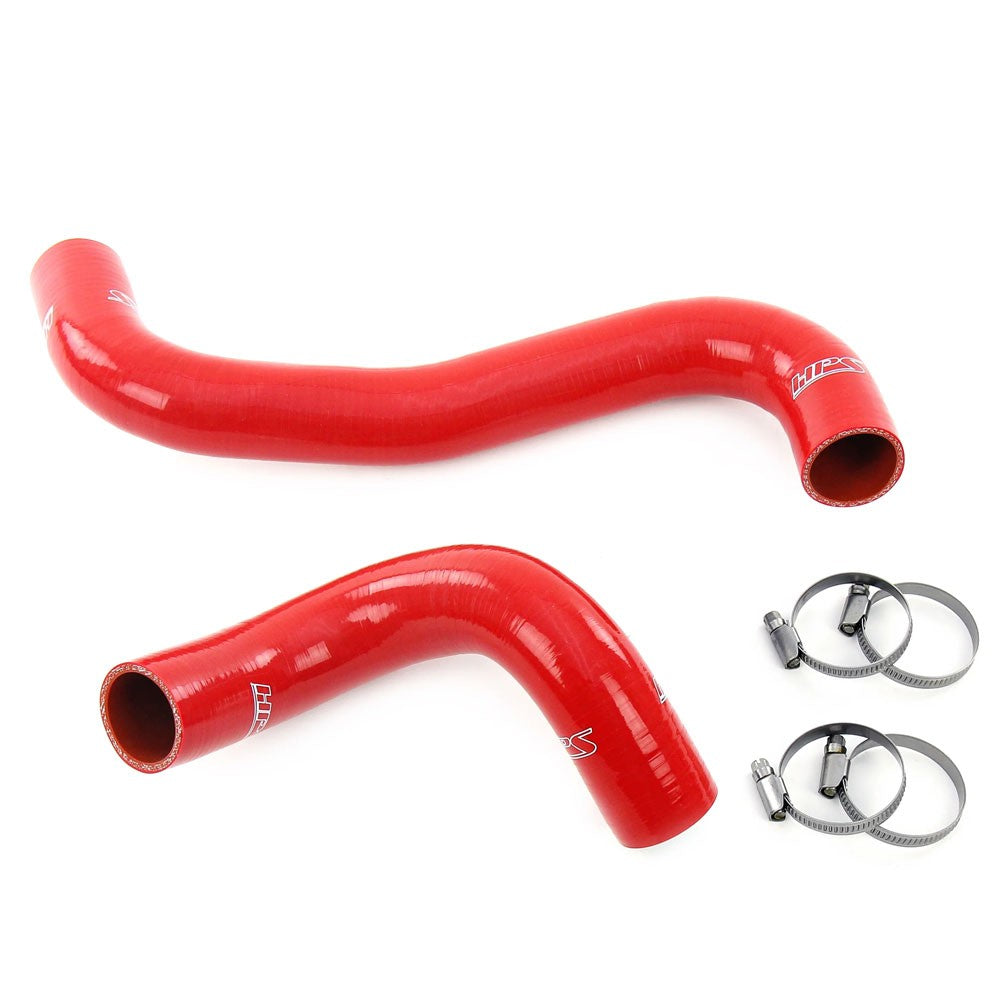 HPS Red 3-Ply Silicone Radiator Hose Coolant Kit 57-2140R-RED 57-2140R-RED