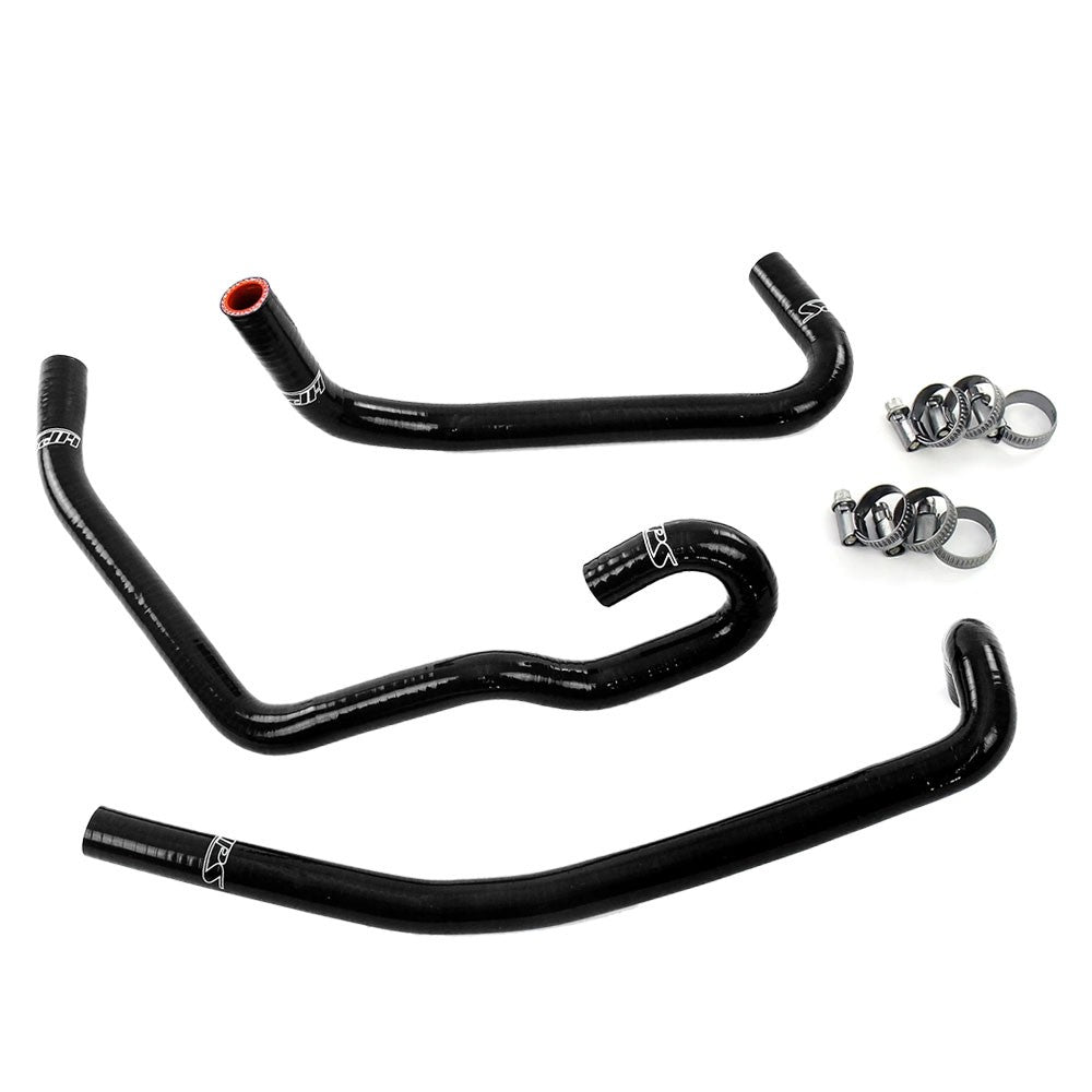 HPS Performance 57-2141H-BLK Silicone Heater Coolant Hose Kit For 00-04 Toyota Tundra 3.4L