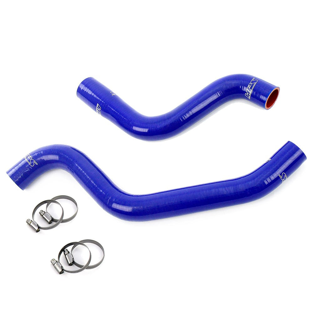 HPS Blue 3-Ply Silicone Radiator Hose Coolant Kit 57-2141R-BLUE 57-2141R-BLUE