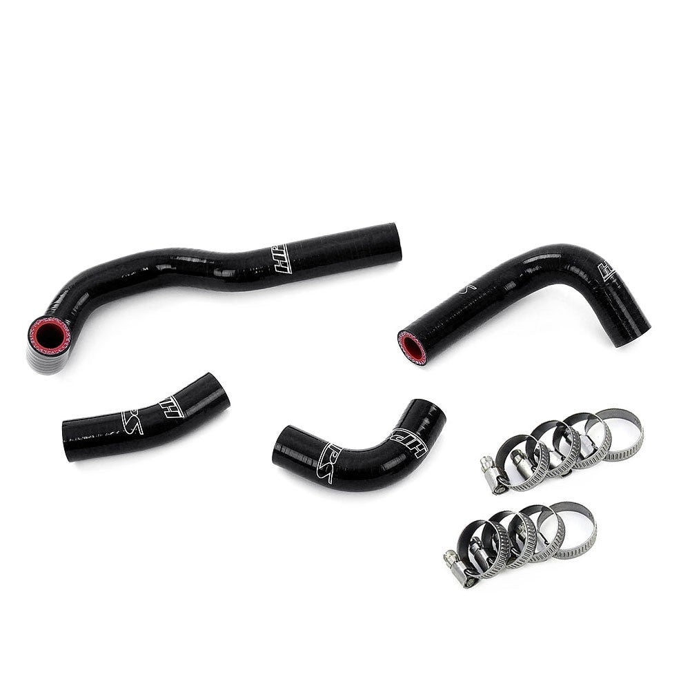 HPS Performance 57-2146-BLK Silicone Heater Coolant Hose Kit For 93-02 Toyota Supra RHD 3.0L Turbo 2JZ-GTE