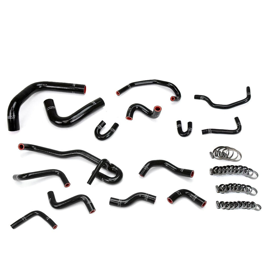 HPS Black 3-Ply Silicone Radiator & Heater Hose Kit 57-2191-BLK 57-2191-BLK
