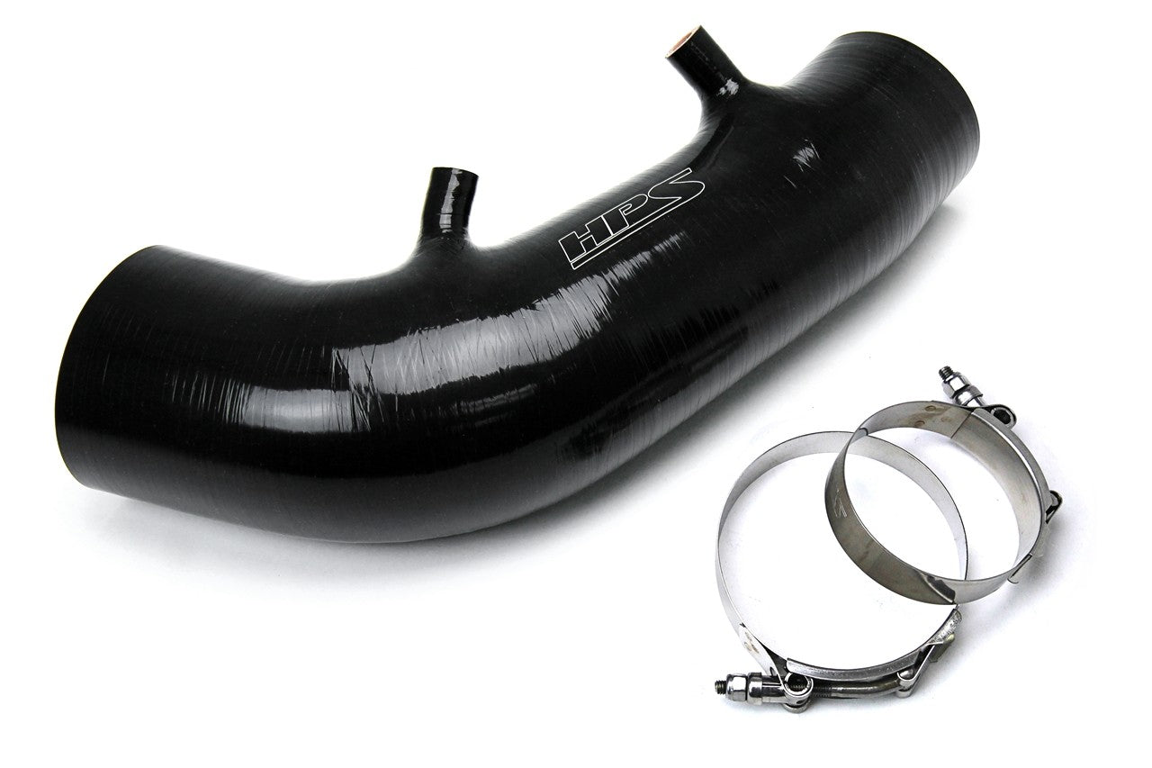 HPS 57-3004-BLK Black Silicone Intake Hose Kit 06-09 S2000 AP2 2.2L F22 drive-by-wire 57-3004-BLK