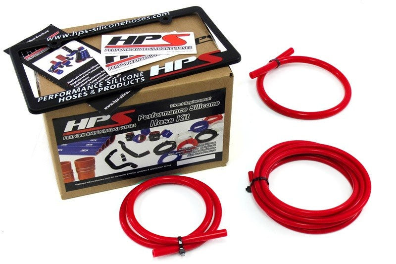 HPS 67-9873-RED Red Silicone Vacuum Hose 85-95 Pickup 4Runner 22RE 67-9873-RED