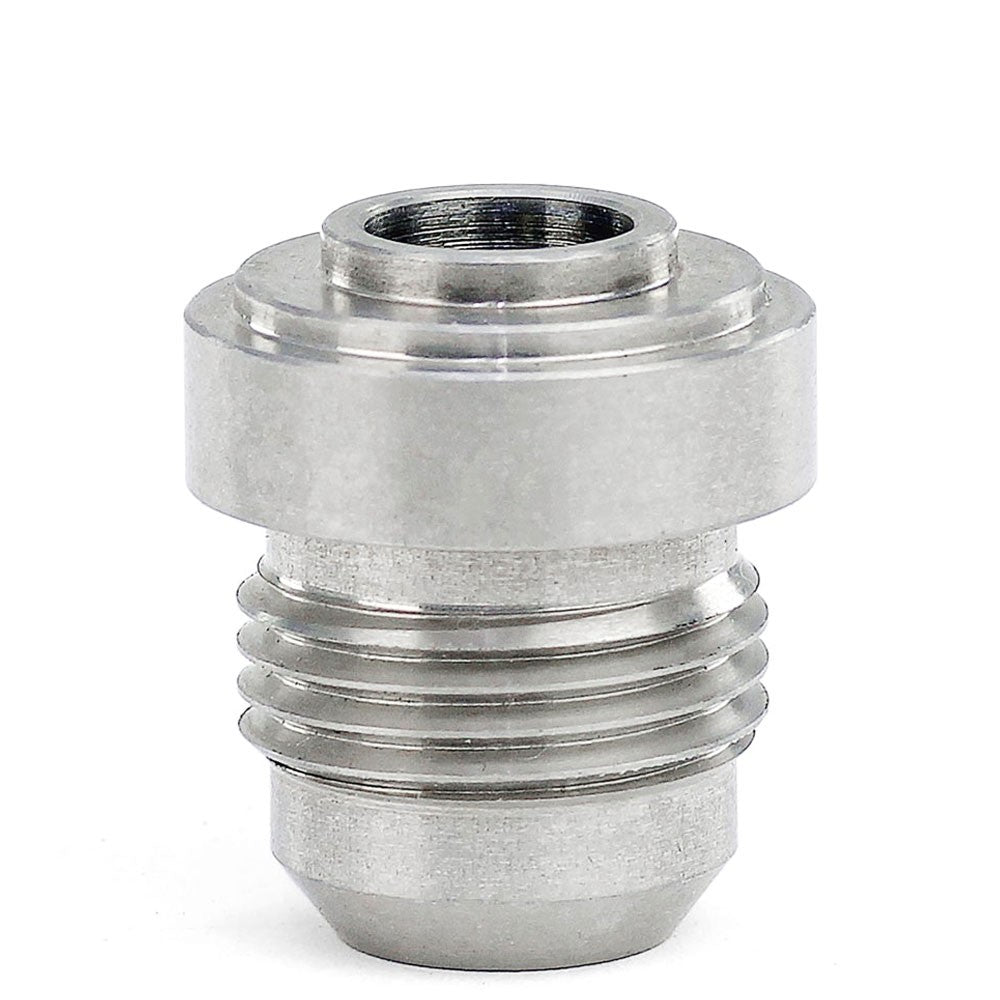 HPS 7103SS AN Fitting Weld On Bung Male [AN3] Stainless Steel, Silver HPS-7103SS