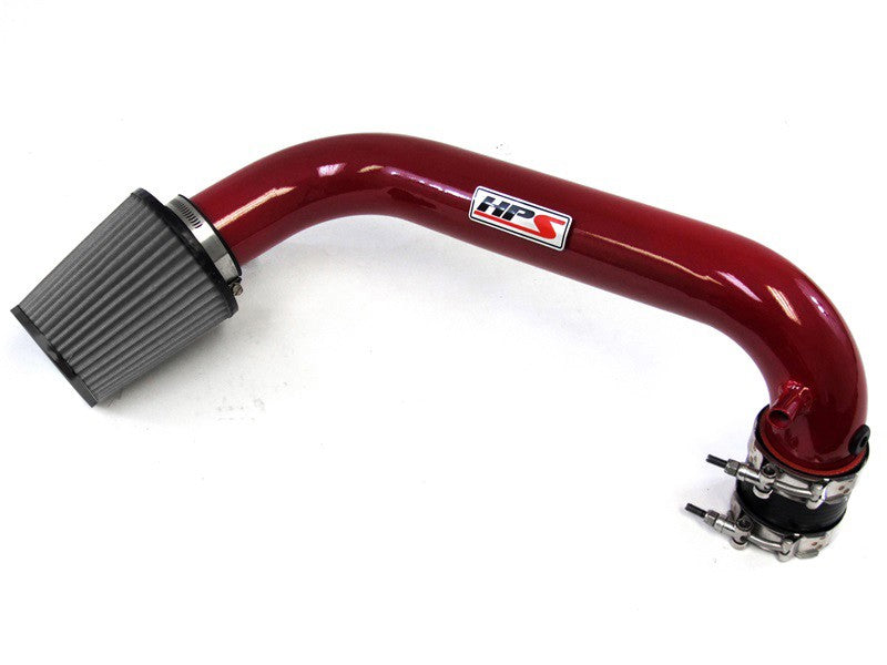 HPS Performance Red Shortram Air Intake for 2001-2005 Honda Civic DX EX LX VI 1.7L-Air Intake Systems-BuildFastCar-827-104R-1