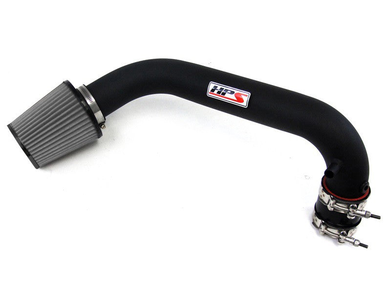 HPS Performance Black Shortram Air Intake for 2001-2005 Honda Civic DX EX LX VI 1.7L-Air Intake Systems-BuildFastCar-827-104WB-1