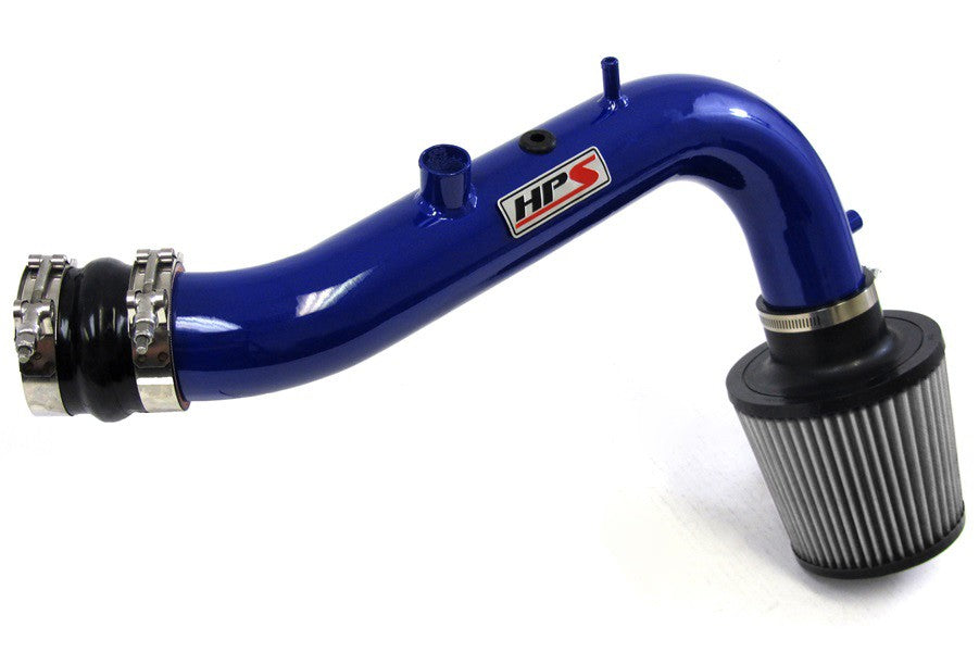 HPS Performance Blue Shortram Air Intake for 2003-2006 Honda Element 2.4L-Air Intake Systems-BuildFastCar-827-106BL