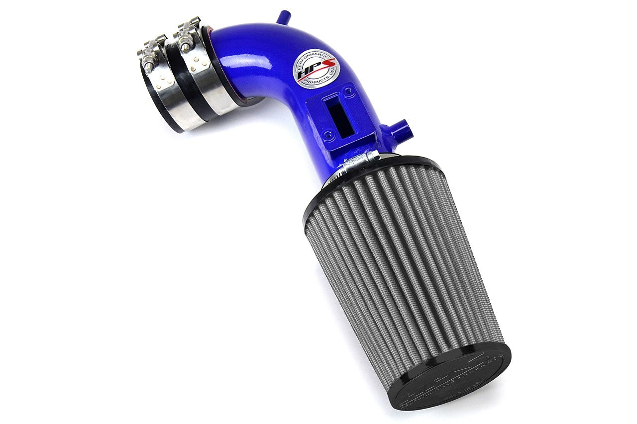 HPS Performance Blue Shortram Air Intake for 2011-2016 Honda CR-Z 1.5L-Air Intake Systems-BuildFastCar-827-107BL