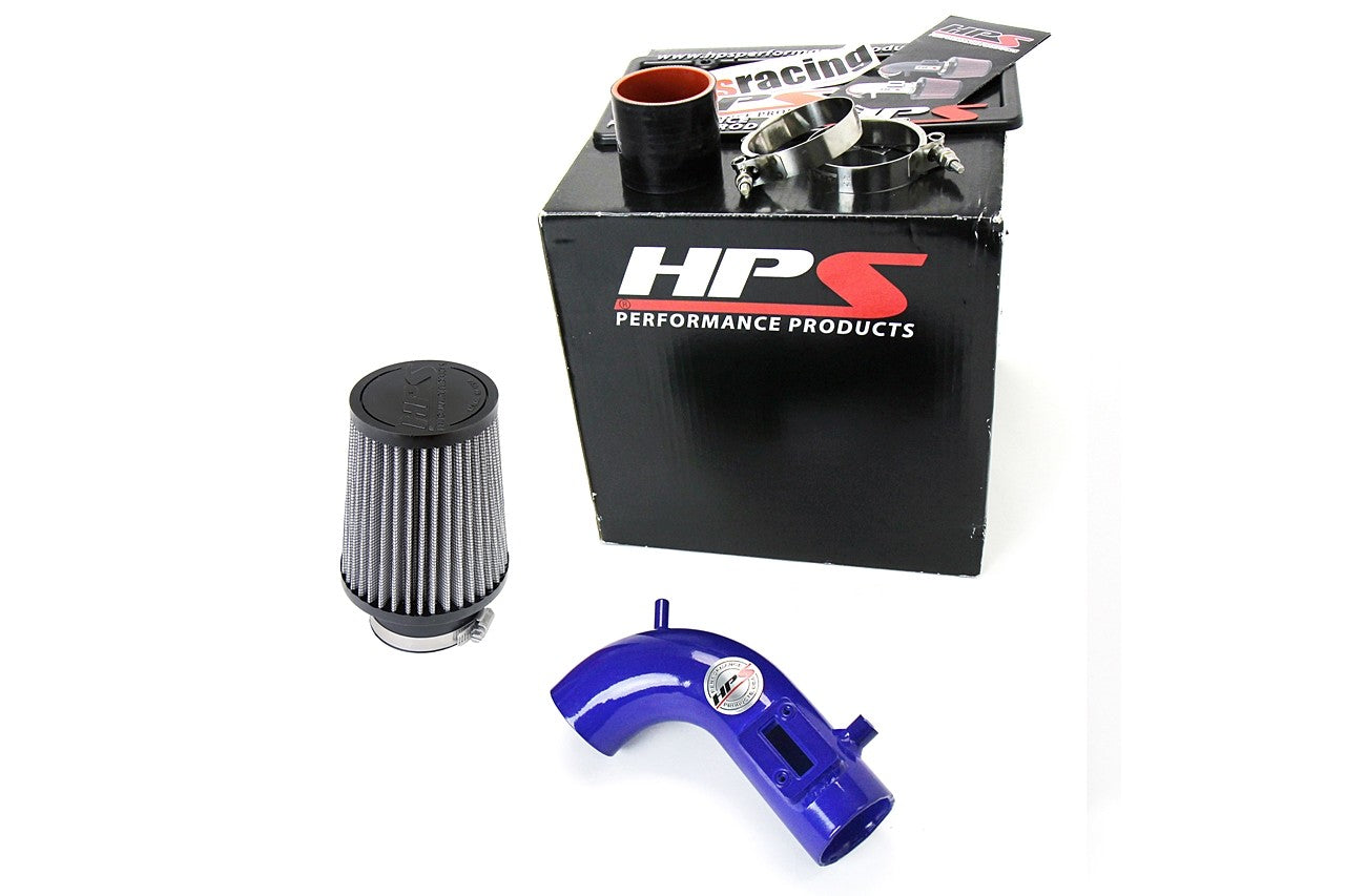 HPS Performance Blue Shortram Air Intake for 2011-2016 Honda CR-Z 1.5L-Air Intake Systems-BuildFastCar-827-107BL