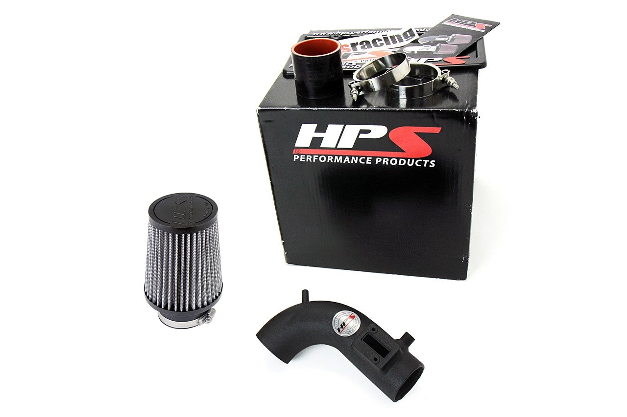 HPS Performance Black Shortram Air Intake for 2011-2016 Honda CR-Z 1.5L-Air Intake Systems-BuildFastCar-827-107WB