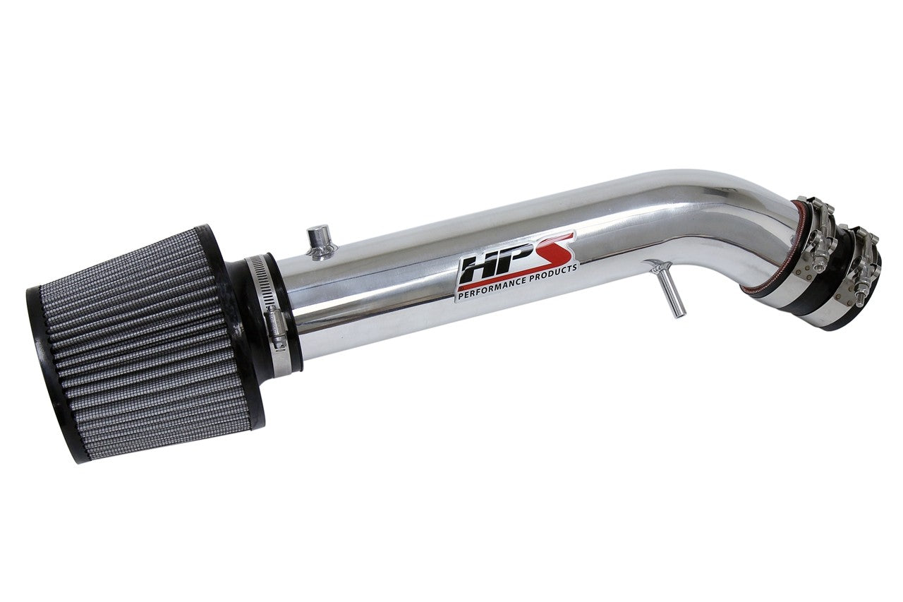 HPS Performance Polish Shortram Air Intake for 1992-1995 Honda Civic EG SOHC D Series D15 D16-Air Intake Systems-BuildFastCar-827-109P-1