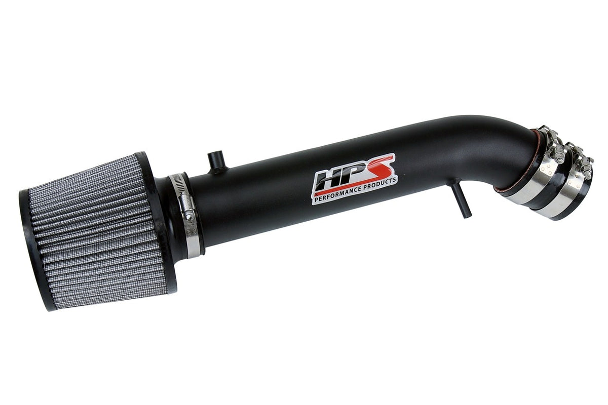 HPS Performance Black Shortram Air Intake for 1992-1995 Honda Civic EG SOHC D Series D15 D16-Air Intake Systems-BuildFastCar-827-109WB-1
