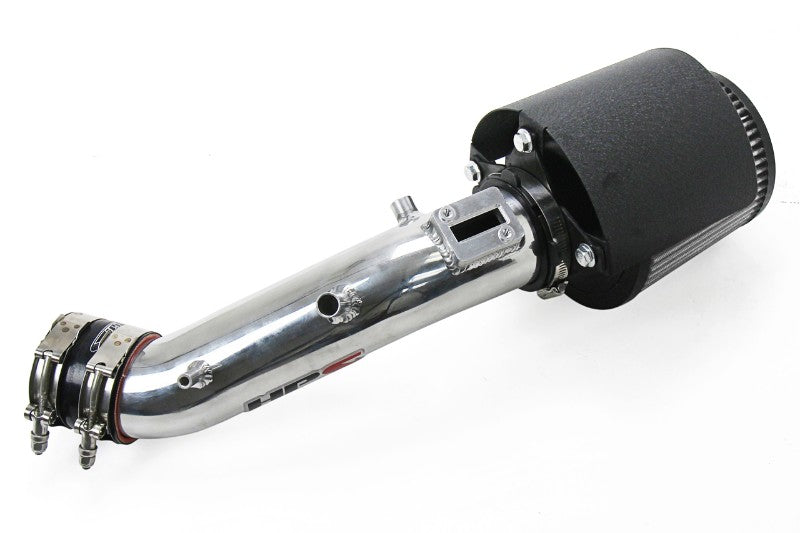 HPS Polish Shortram Air Intake+Heatshield+Filter For 03-07 Honda Accord 2.4L-Air Intake Systems-BuildFastCar-827-173P