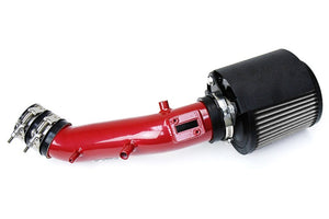 HPS Red Shortram Air Intake+Heatshield with Filter For 03-07 Honda Accord 2.4L-Air Intake Systems-BuildFastCar-827-173R