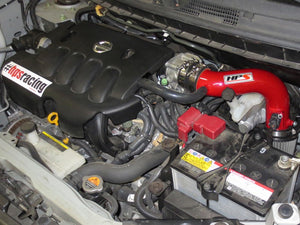 HPS Performance Red Shortram Air Intake for 2009-2014 Nissan Cube 1.8L-Air Intake Systems-BuildFastCar-827-186R