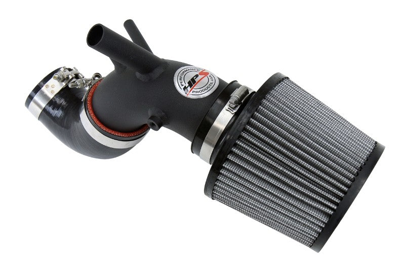HPS Black Shortram Air Intake with Filter For 13-14 Hyundai Genesis Coupe 2.0T-Air Intake Systems-BuildFastCar-827-201WB