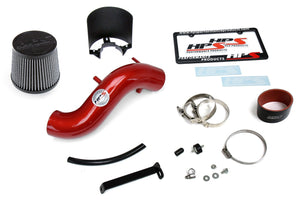 HPS Performance Red Shortram Air Intake for 2011-2014 Hyundai Sonata 2.4L-Air Intake Systems-BuildFastCar-827-267R-1