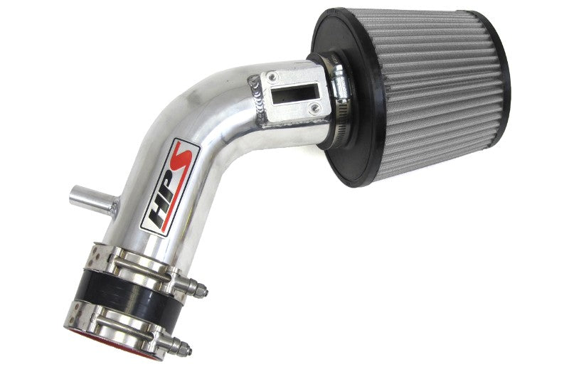 HPS Polish Shortram Air Intake Kit with Filter For 13-17 Nissan Sentra 1.8L-Air Intake Systems-BuildFastCar-827-269P