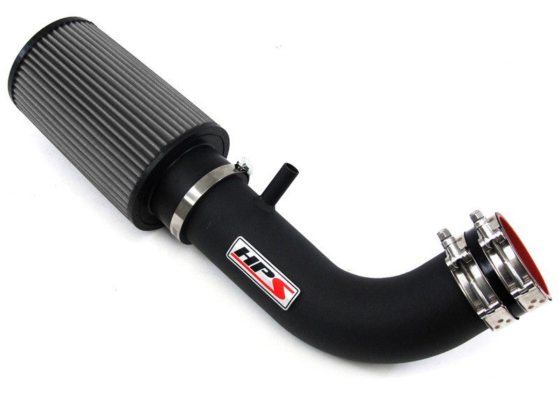 HPS Black Shortram Air Intake with Filter For 07-11 Jeep Wrangler 3.8L V6-Air Intake Systems-BuildFastCar-827-300WB