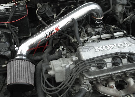 HPS Performance Red Shortram Air Intake for 1996-2000 Honda Civic CX DX LX-Air Intake Systems-BuildFastCar-827-408R